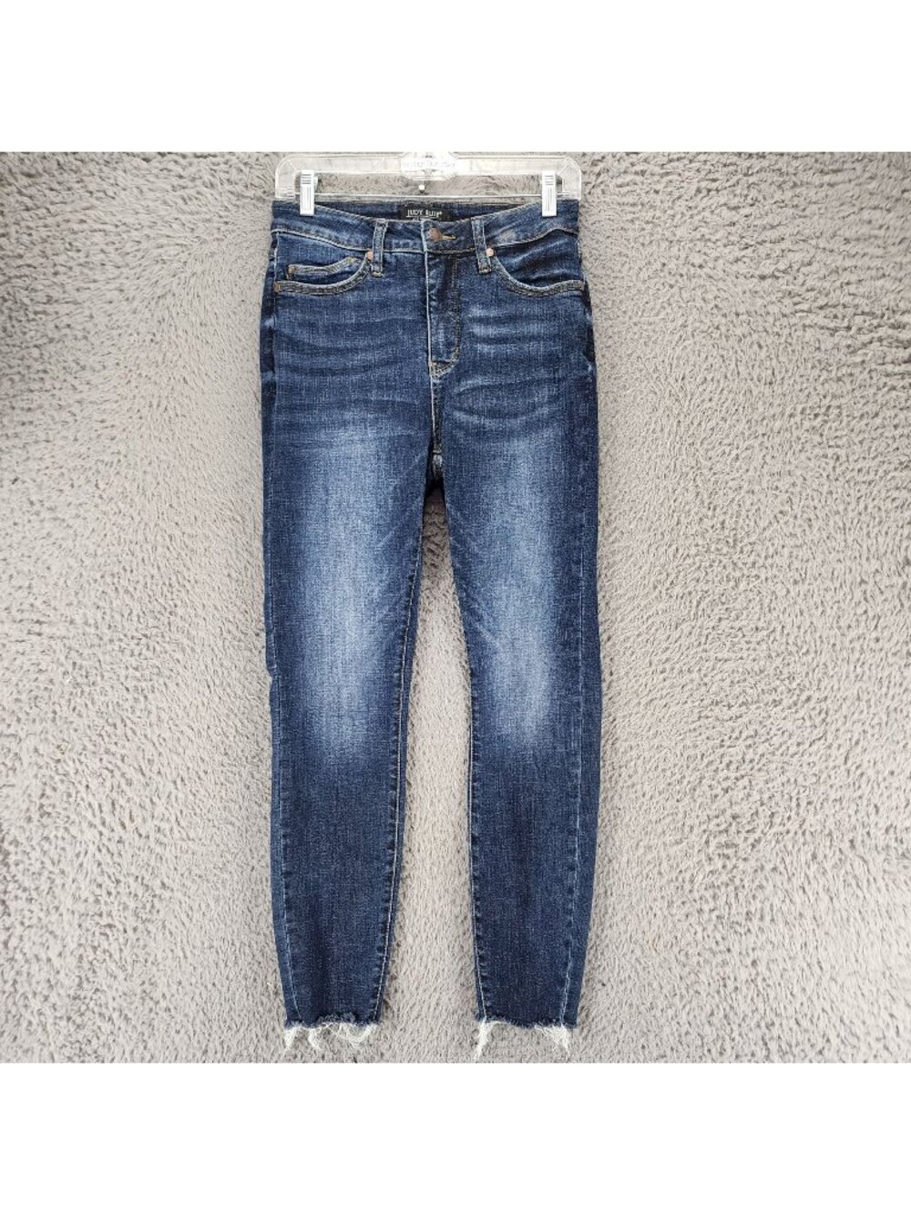 Judy Blue Jeans Womens 7/28 Blue Stretch Mid Rise Skinny Fit *Read*